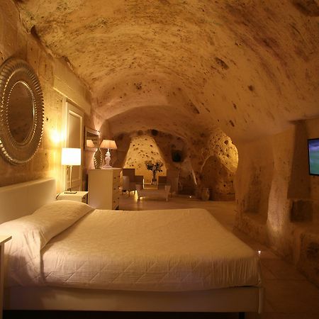 Caveoso Hotel Matera Bagian luar foto