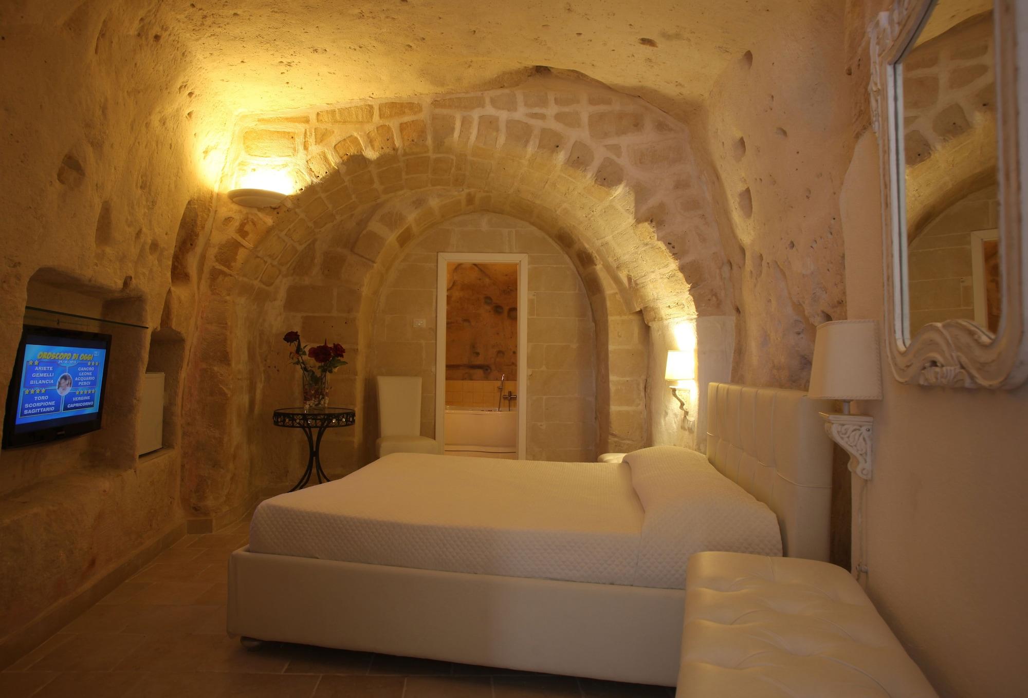 Caveoso Hotel Matera Bagian luar foto