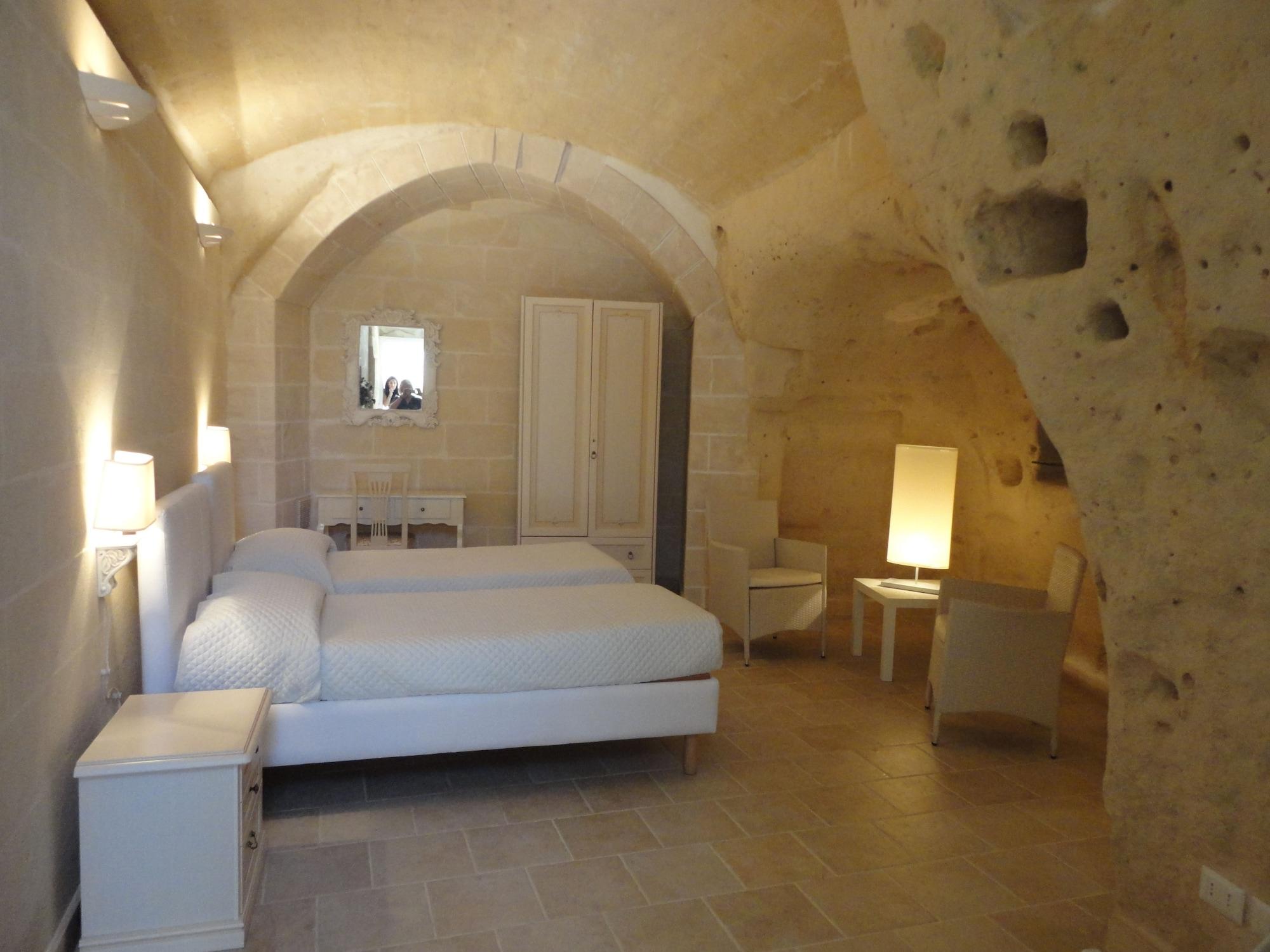 Caveoso Hotel Matera Bagian luar foto