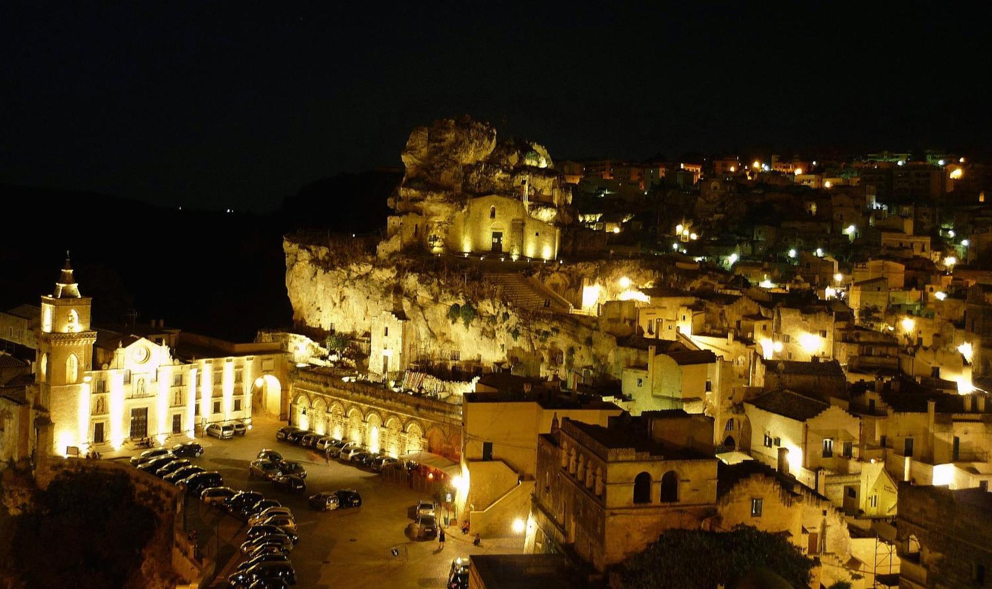 Caveoso Hotel Matera Bagian luar foto