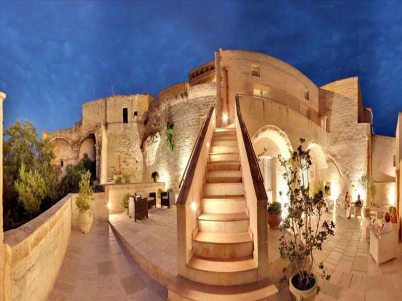 Caveoso Hotel Matera Bagian luar foto