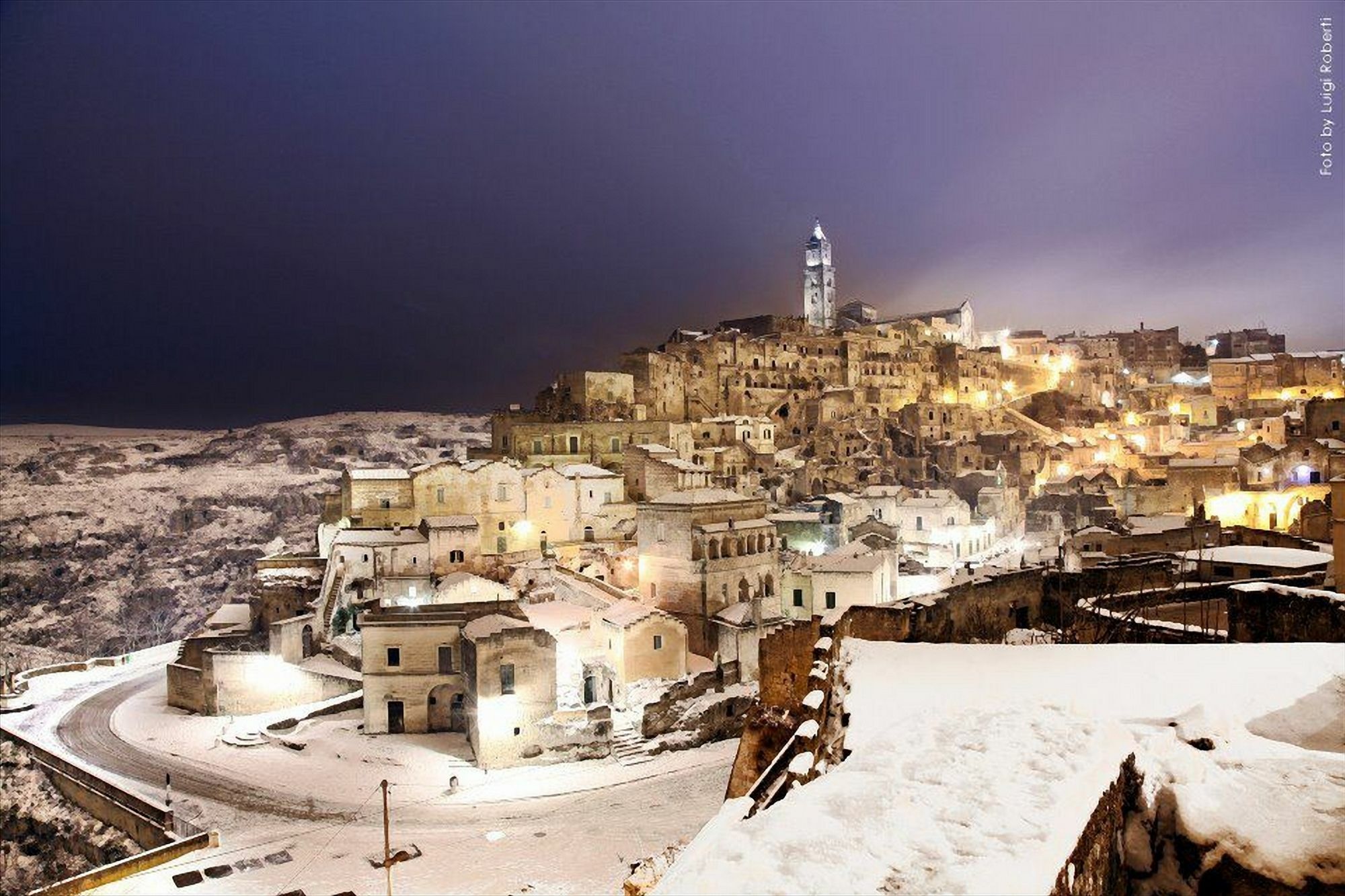 Caveoso Hotel Matera Bagian luar foto